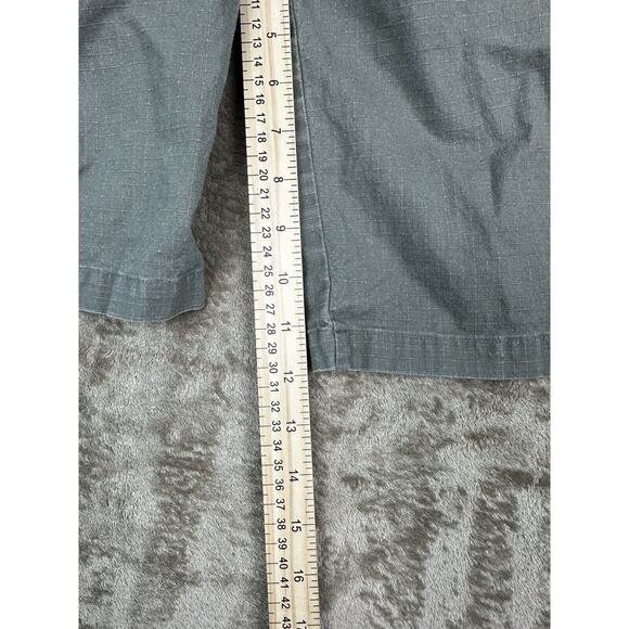 Zoey And Beth Capri Pants Women’s Size Large Green Gray Olive - Picture 4 of 5